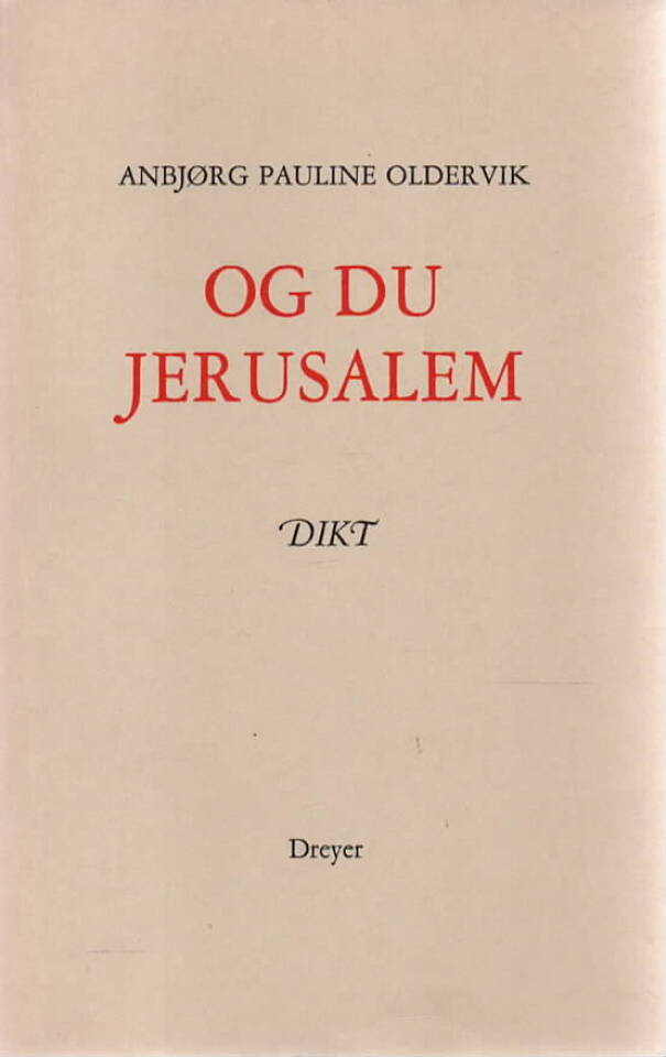 Og du Jerusalem