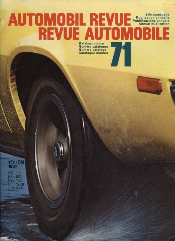 AUTOMOBIL REVUE 71