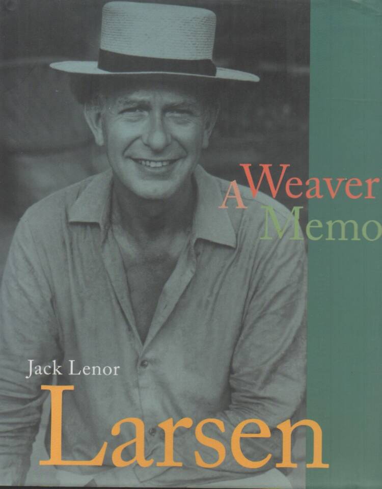 A Weavers Memoir – Jack Lenor Larsen