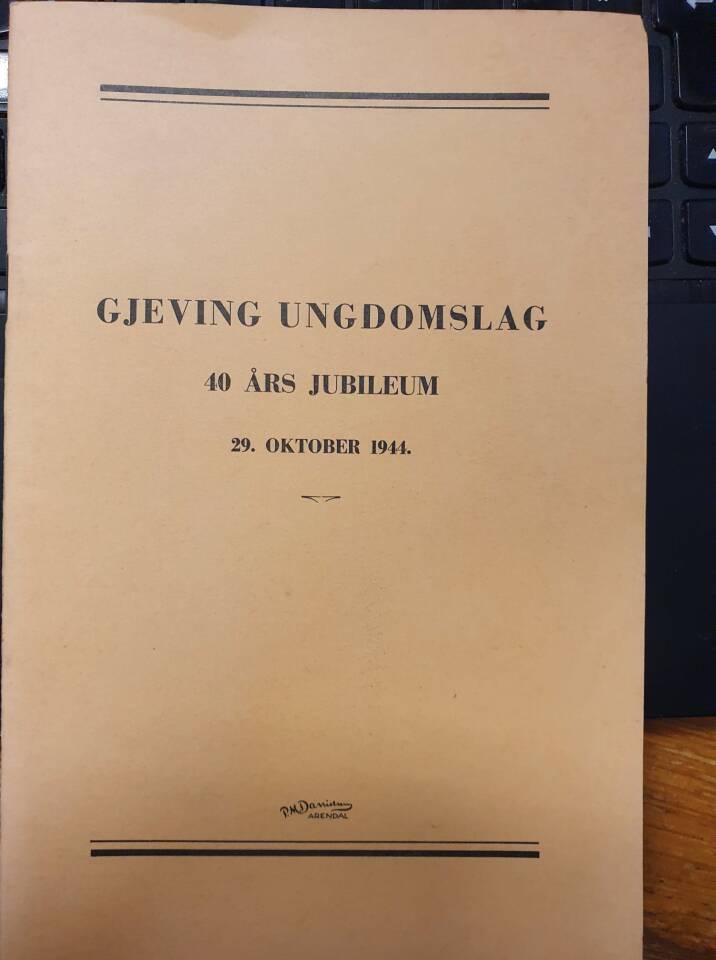 Gjeinvg Ungdomslag 40 års jubileum