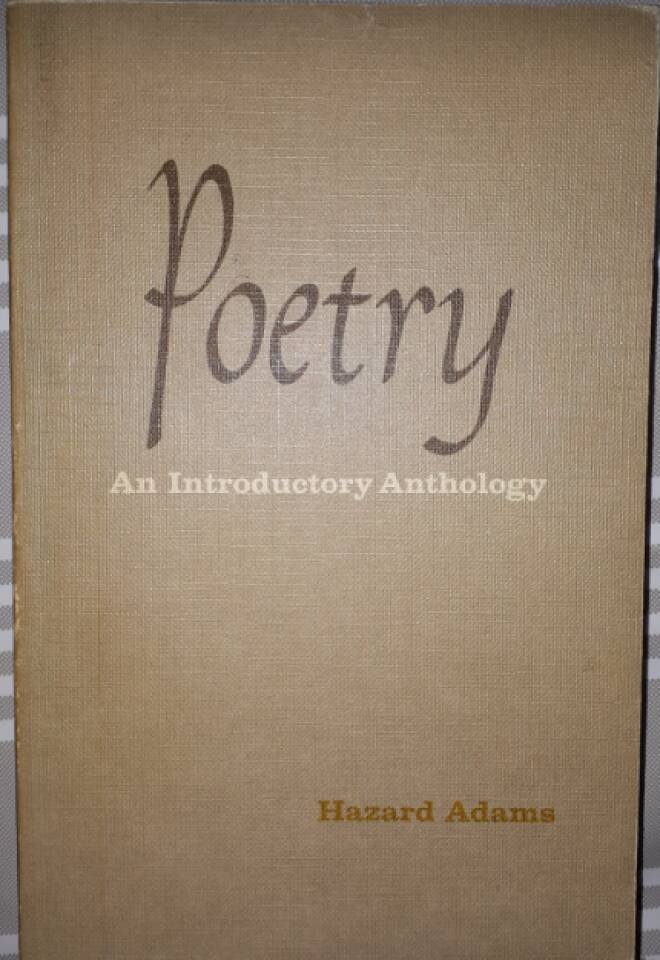 Poetry - An Introductory Anthology