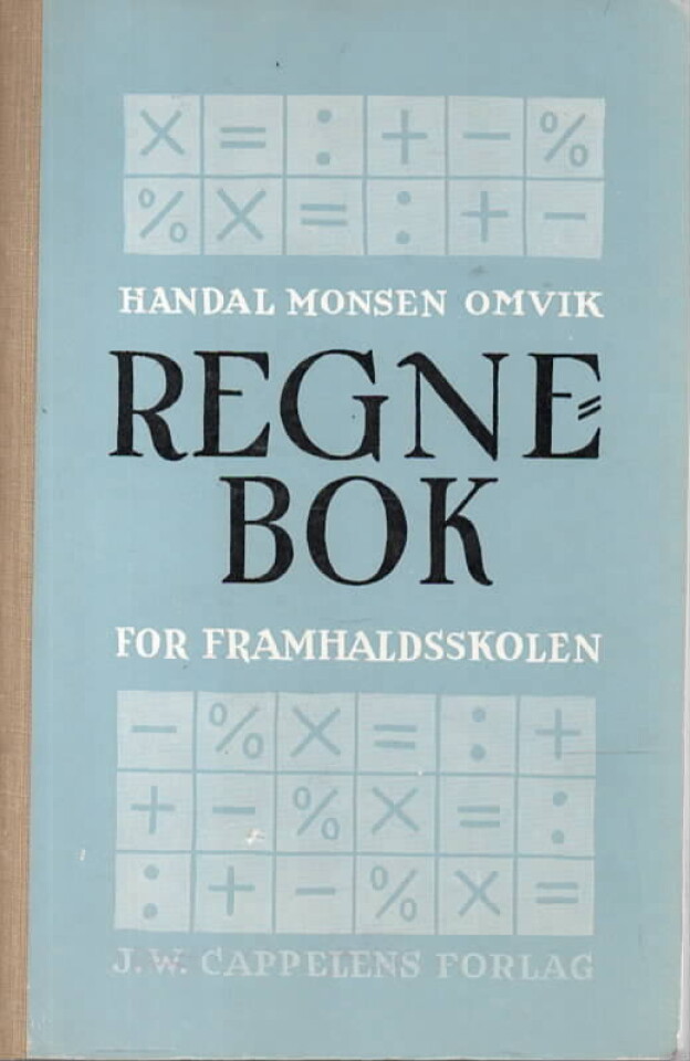 Regnebok for framhaldsskolen