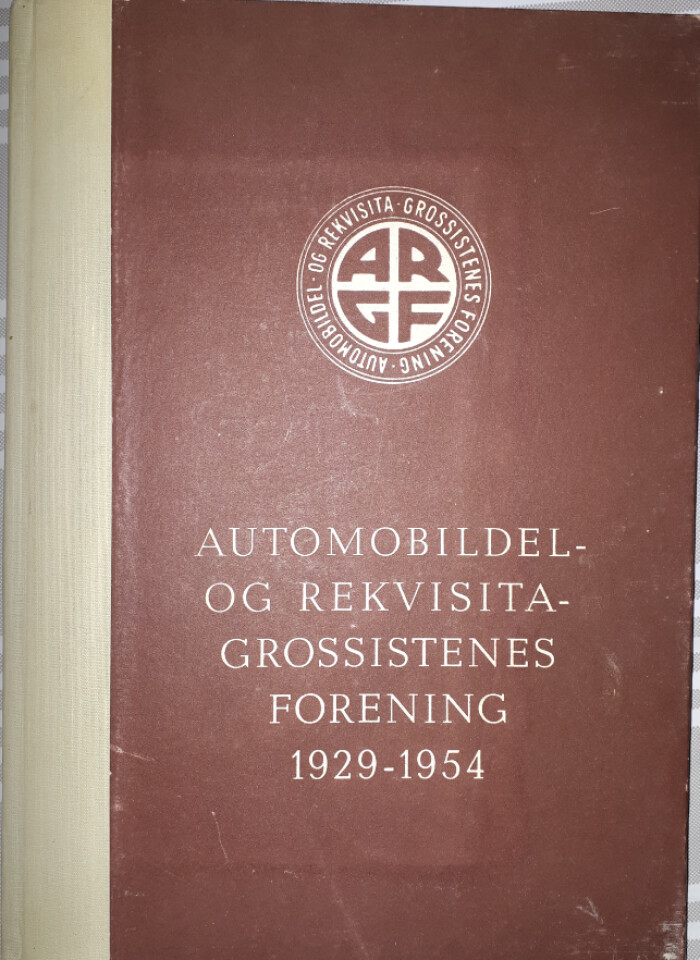 Automobildel og rekvisitagrossistenes forening 1929-1954