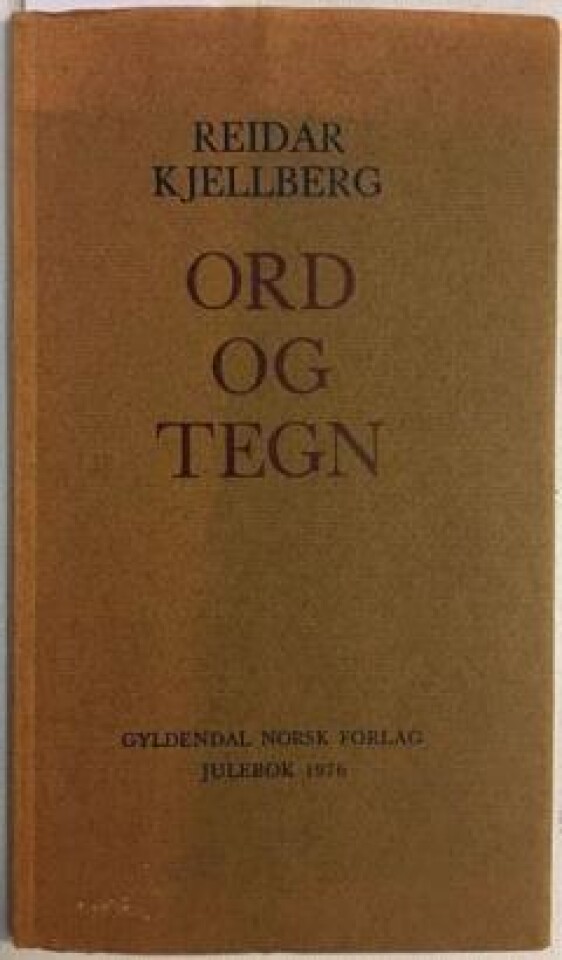 Ord og tegn