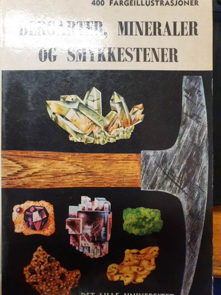 Bergarter, mineraler og smykkestener