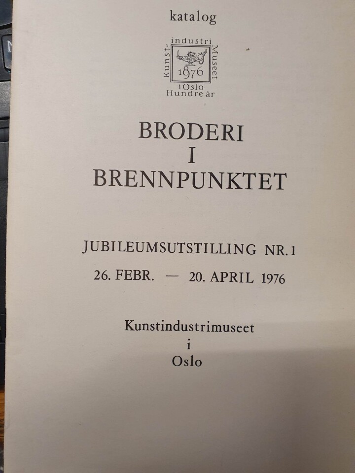 Broderi i brennpunktet