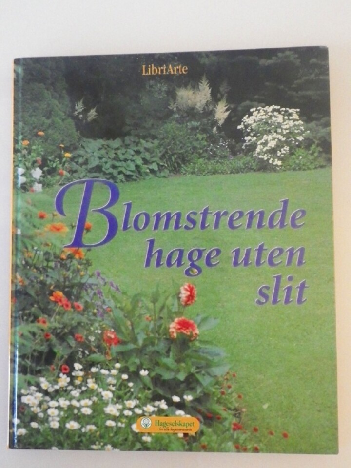 Blomstrende hage uten stil