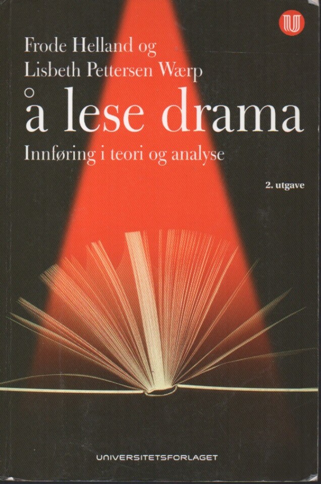 Å lese drama – Innføring i teori og analyse