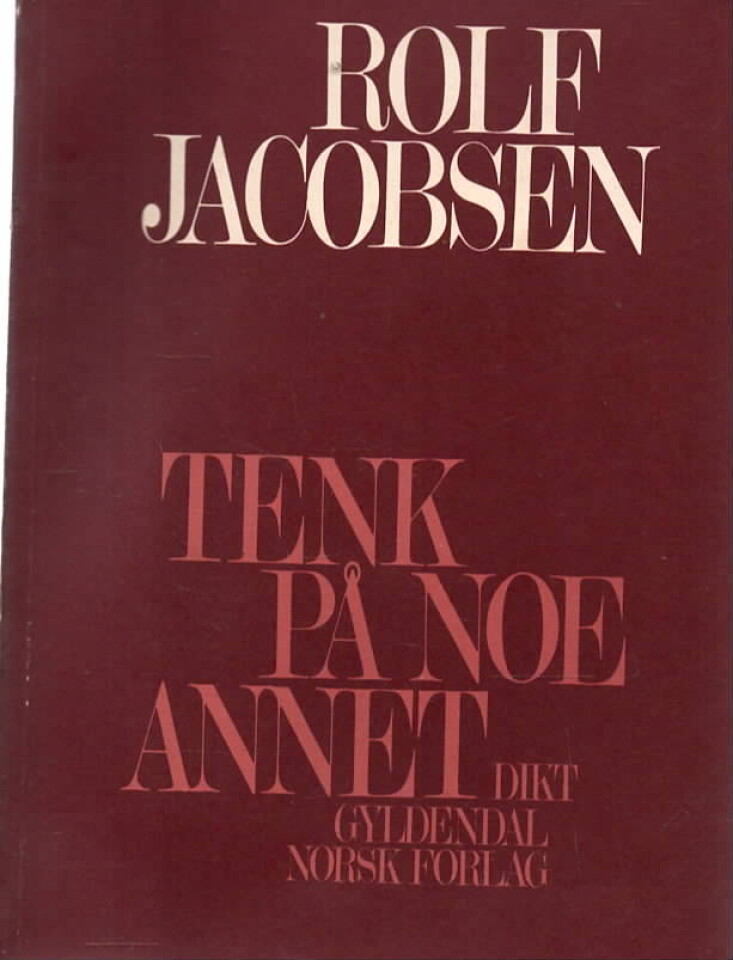 Tenk på noe annet