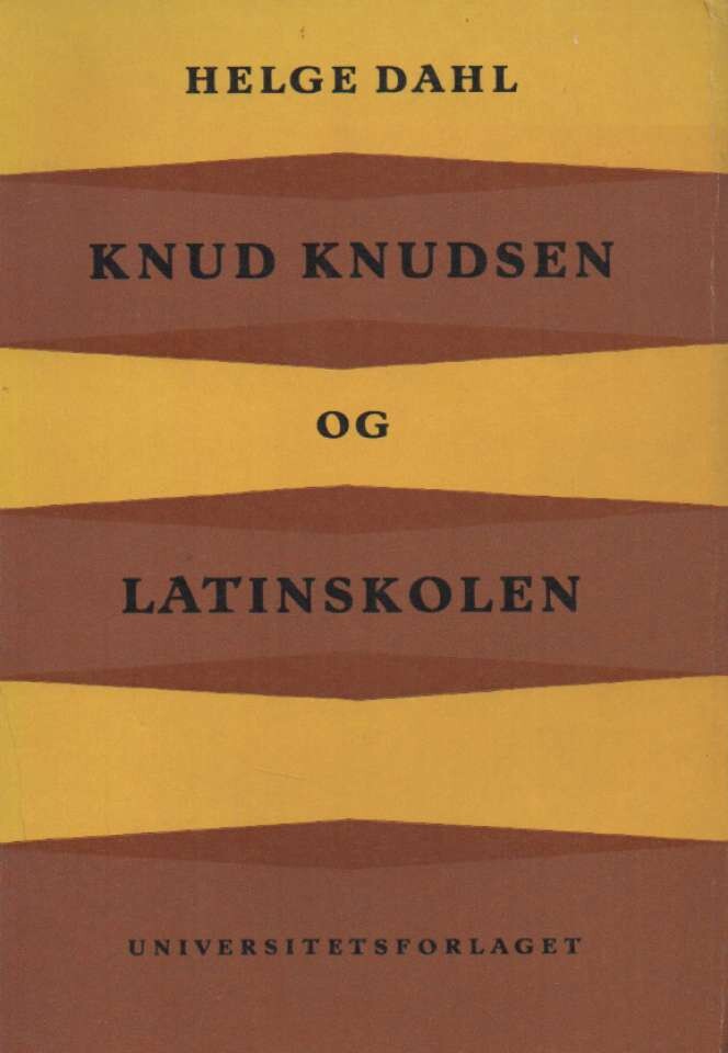 Knud Knudsen og latinskolen
