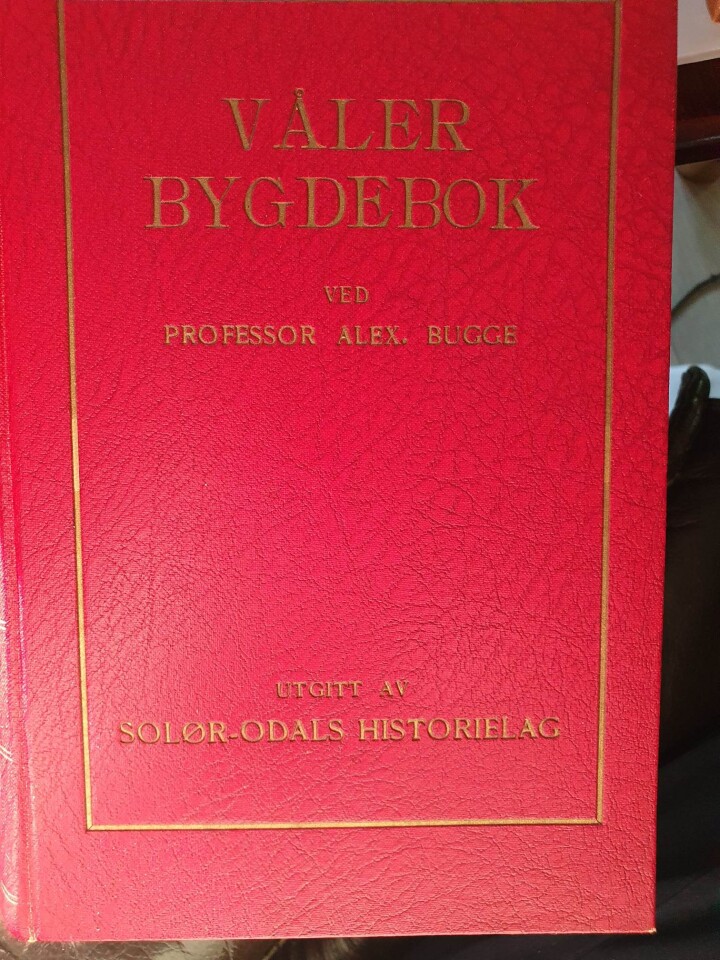 Våler Bygdebok 