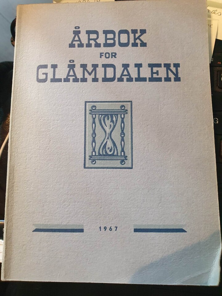 Årbok for Glåmdalen 1967