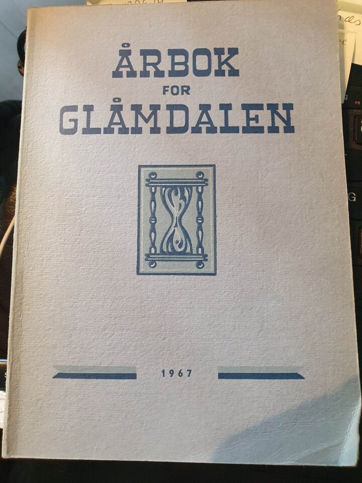 Årbok for Glåmdalen 1967