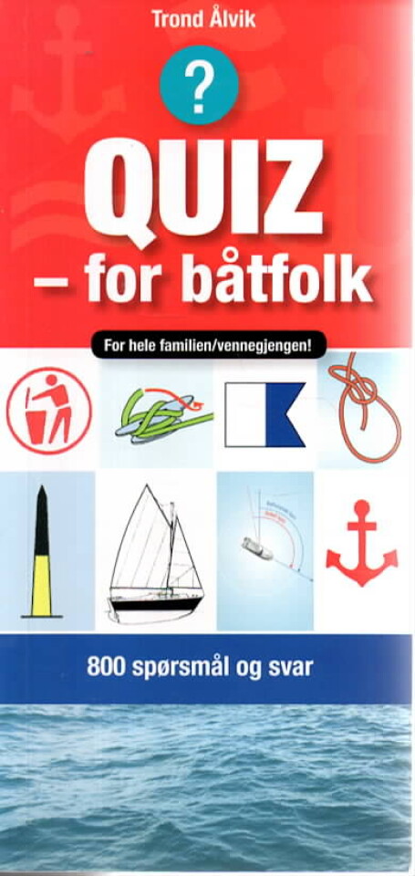 Quiz – for båtfolk 800 spørsmål og svar - bakside