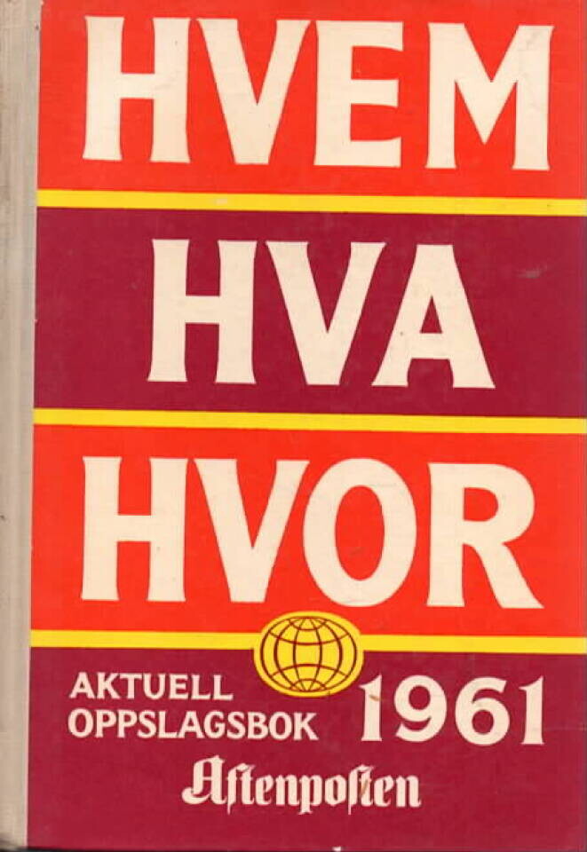 Hvem hva hvor 1961