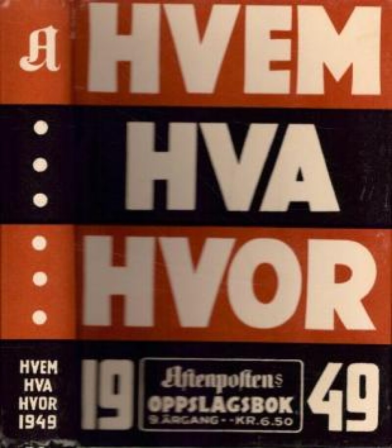 Hvem hva hvor 1949