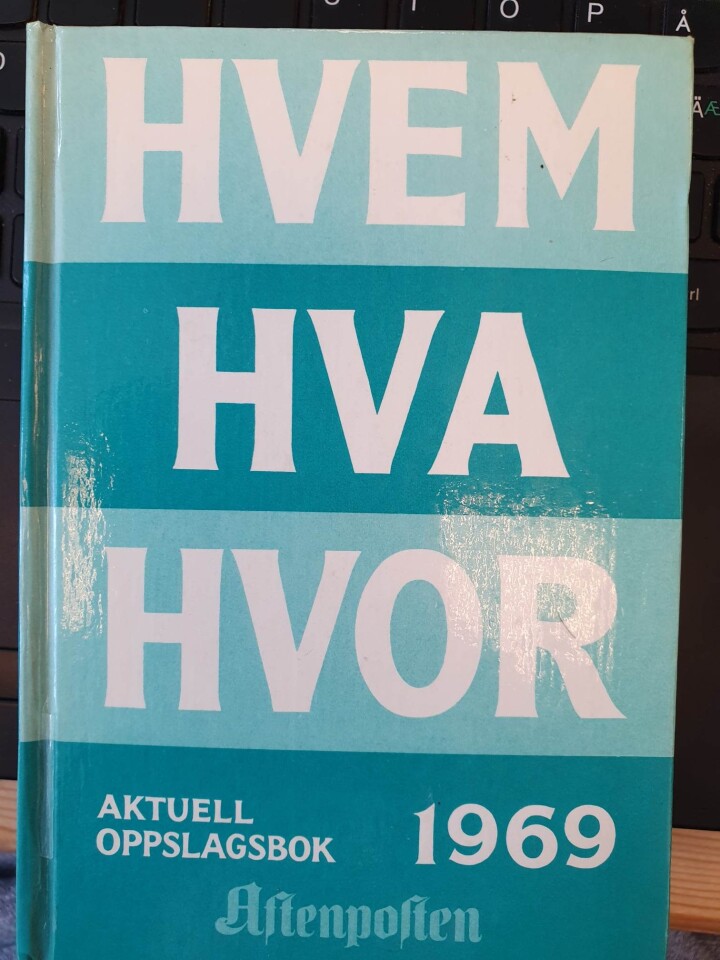 Hvem hva hvor 1969