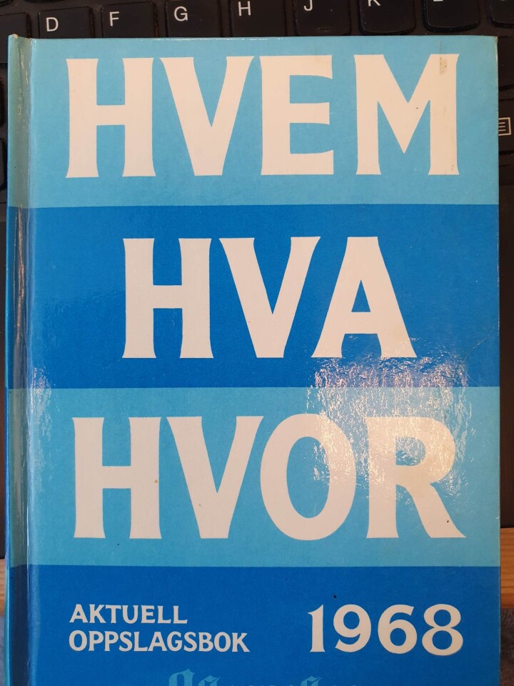 Hvem hva hvor 1968