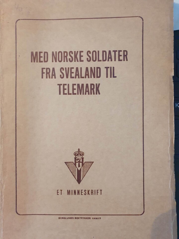 Med norske soldater fra Svealand til Telemark