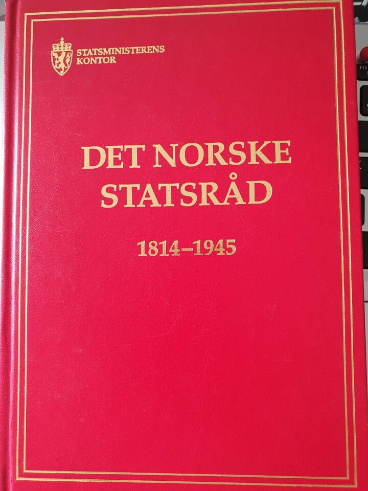 Det norske Statsråd 1814-1945
