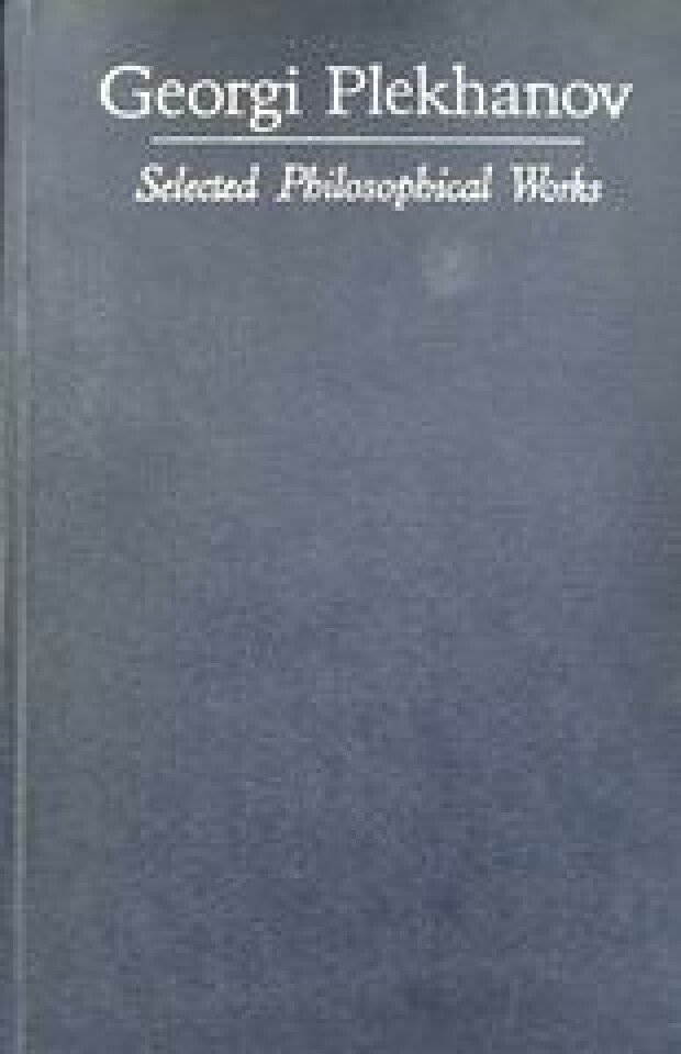 Selected Philosophical works. Volume II
