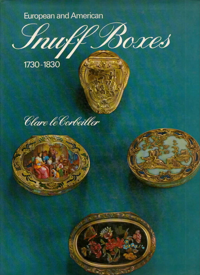 European and American snuff boxes 1730–1830