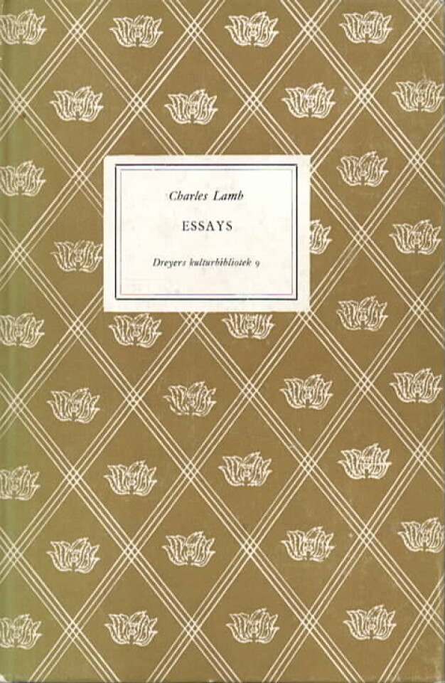 Charles Lamb – Essays – Dreyers kulturbibliotek 9