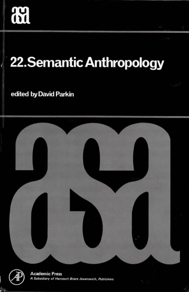 22. Semantic Anthropology 