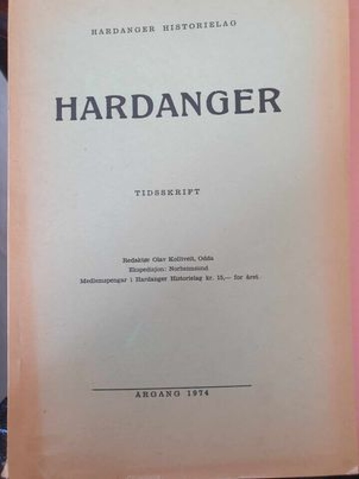 Hardanger (1974)