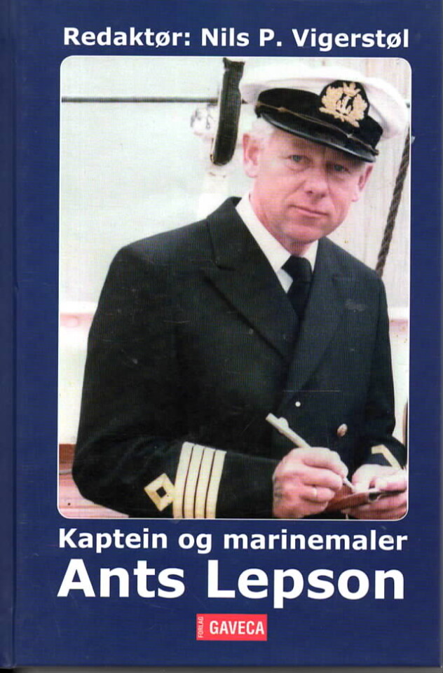 Kaptein og marinemaler Ants Lepson