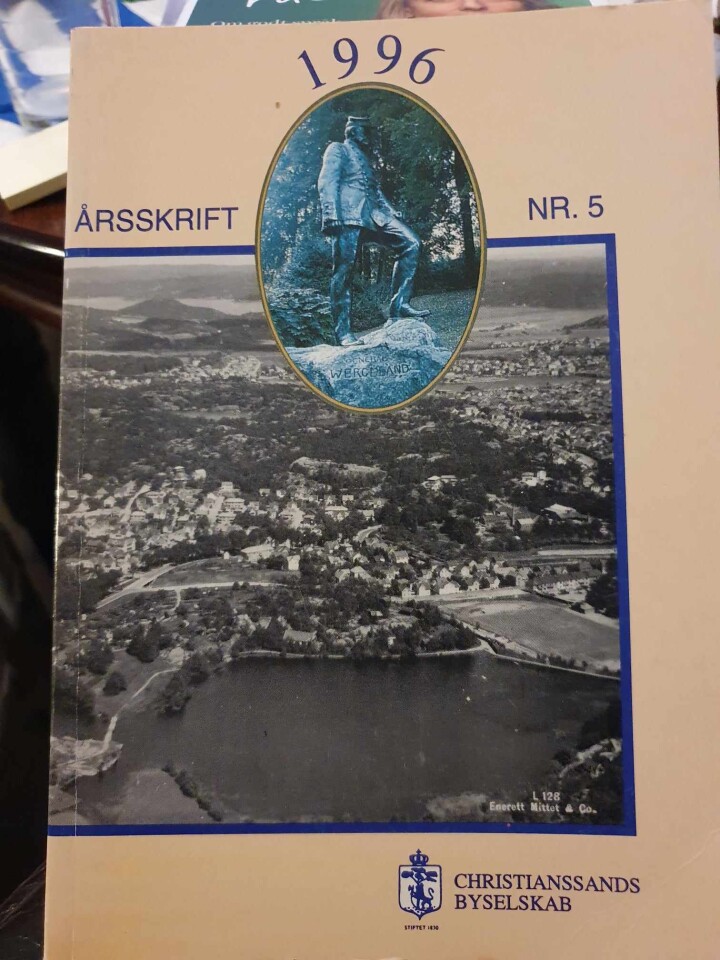 Årsskrift nr 5 - 1996 (Kristiansand)