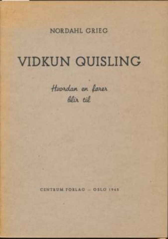 Vidkun Quisling