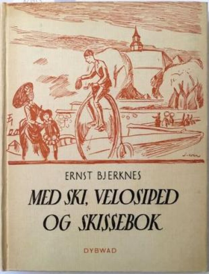 Med ski, velosiped og skissebok