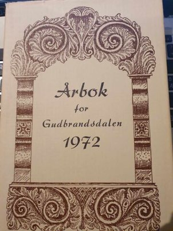 Årbok for Gudbrandsdalen 1972