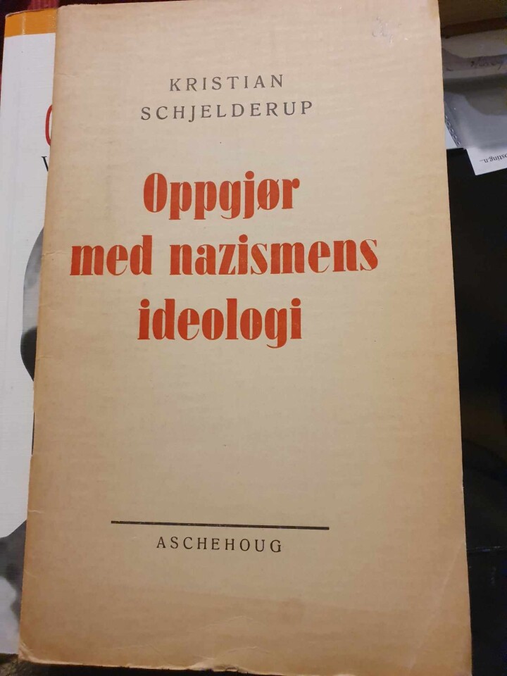Oppgjør med nazismens ideologi