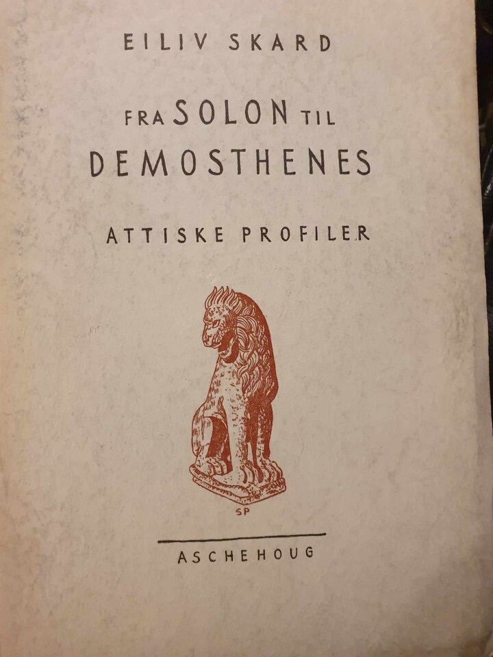 Fra Solon til Demosthenes