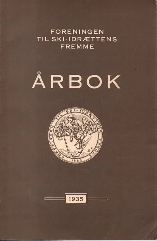 Foreningen til ski-idrættens fremme. Årbok.1935