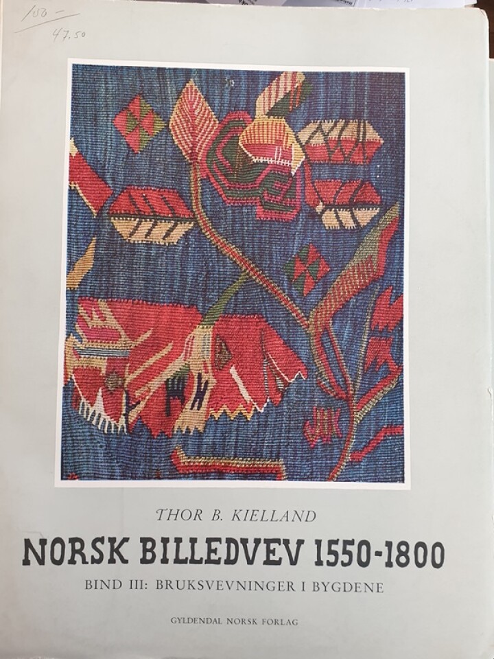 Norsk billedvev 1550–1800 Bind III