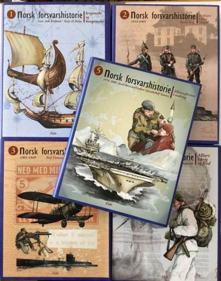 Norsk forsvarshistorie 1-5