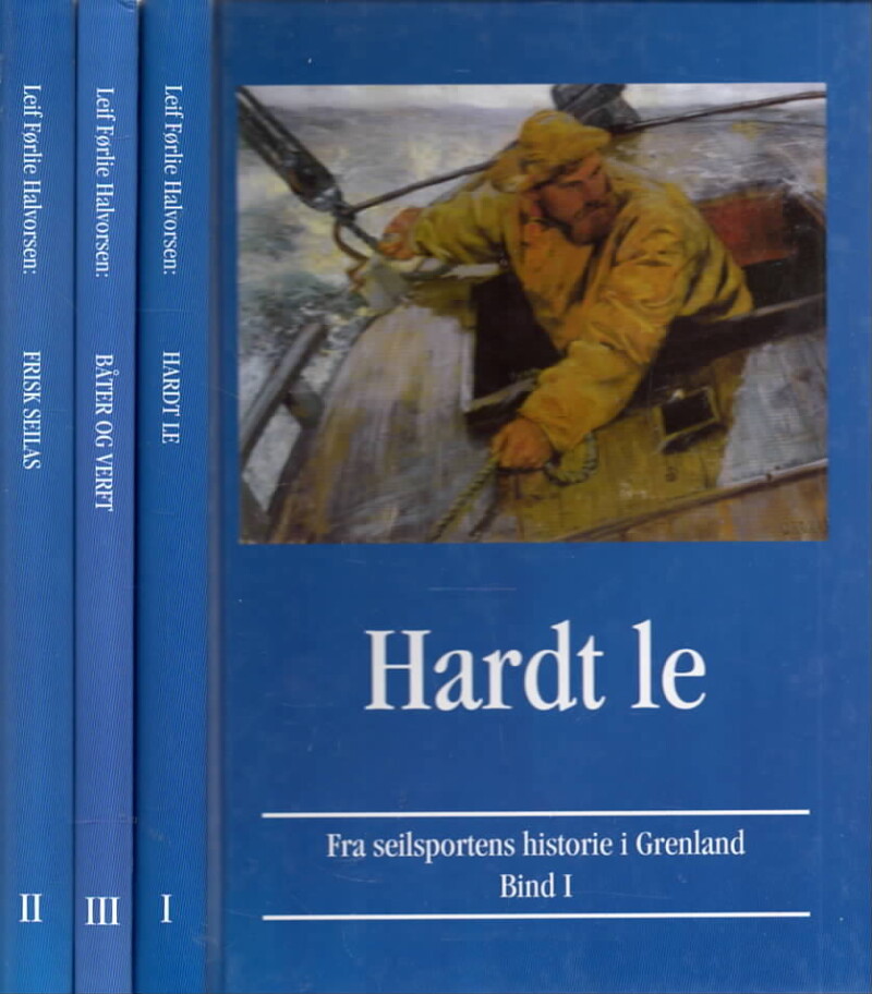 Fra seilsportens historie i Grenland Bind I: Hardt le, Bind II: Frisk seilas, Bind III: Båter og verft