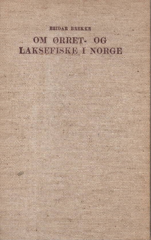 Om ørret- og laksefiske i Norge