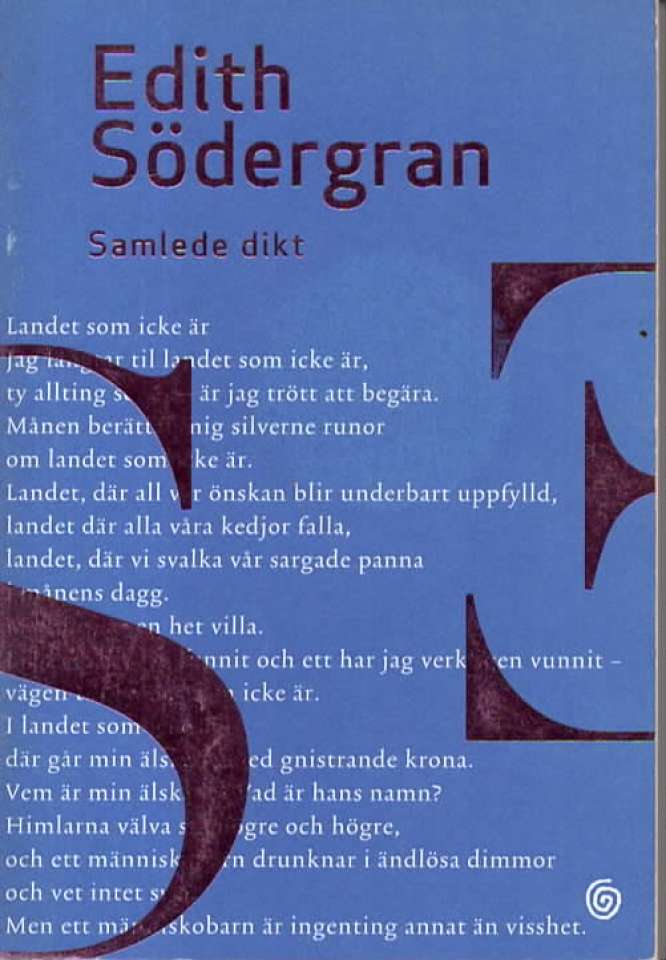 Edith Södergran – Samlede dikt