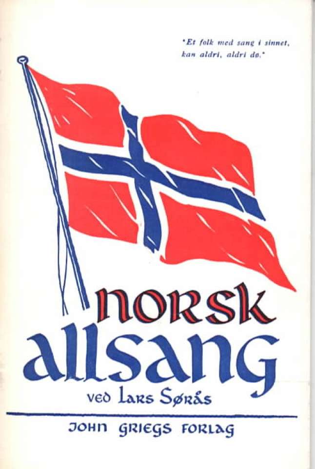 Norsk allsang ved Lars Sørås