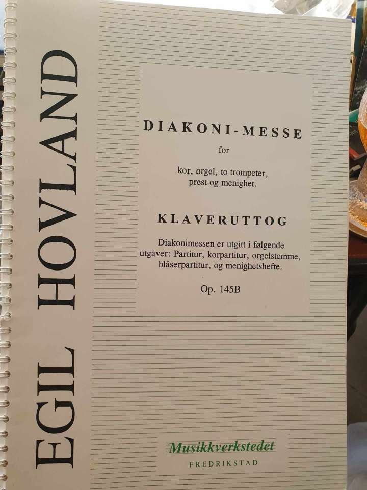 Diakoni-messe for kor, orgel, to trompeter, prest og menighet