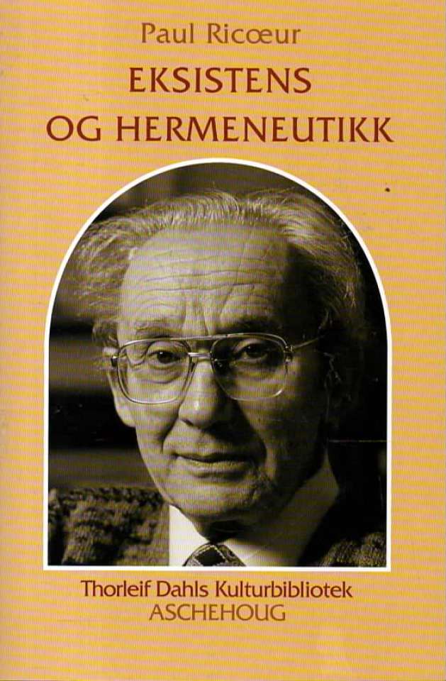 Eksistens og hermeneutikk 