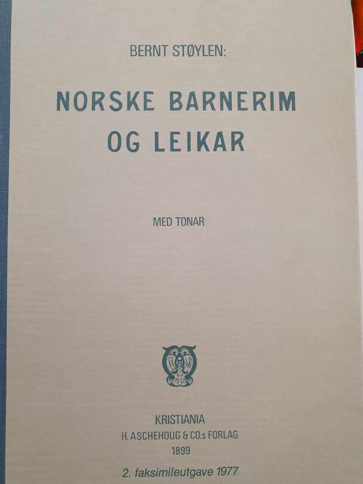 Norske barnerim og leikar