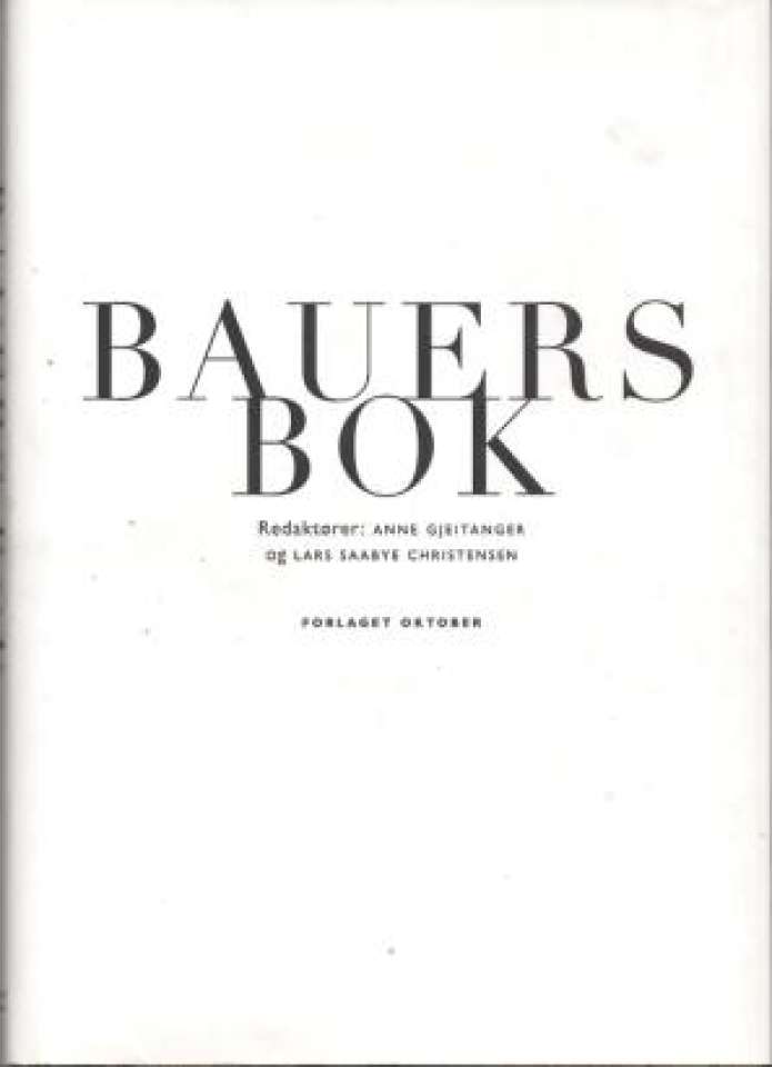 BAUERS BOK