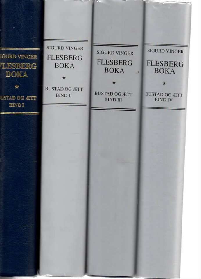 Flesberg-boka Bind I-VII, Bustad og ætt