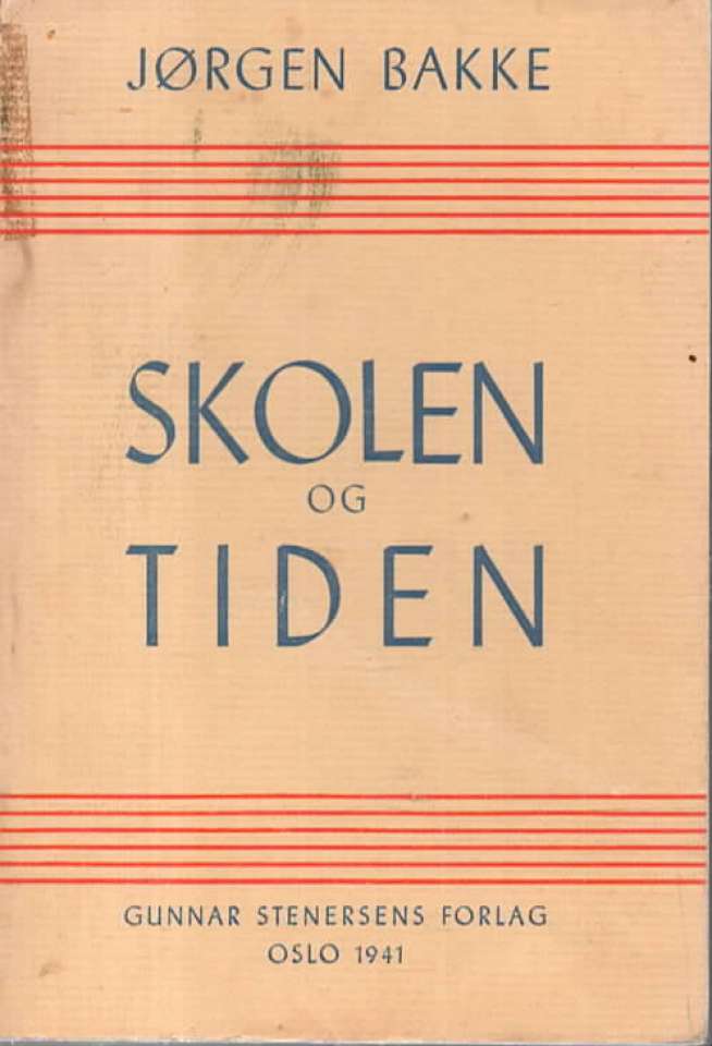 Skolen og tiden