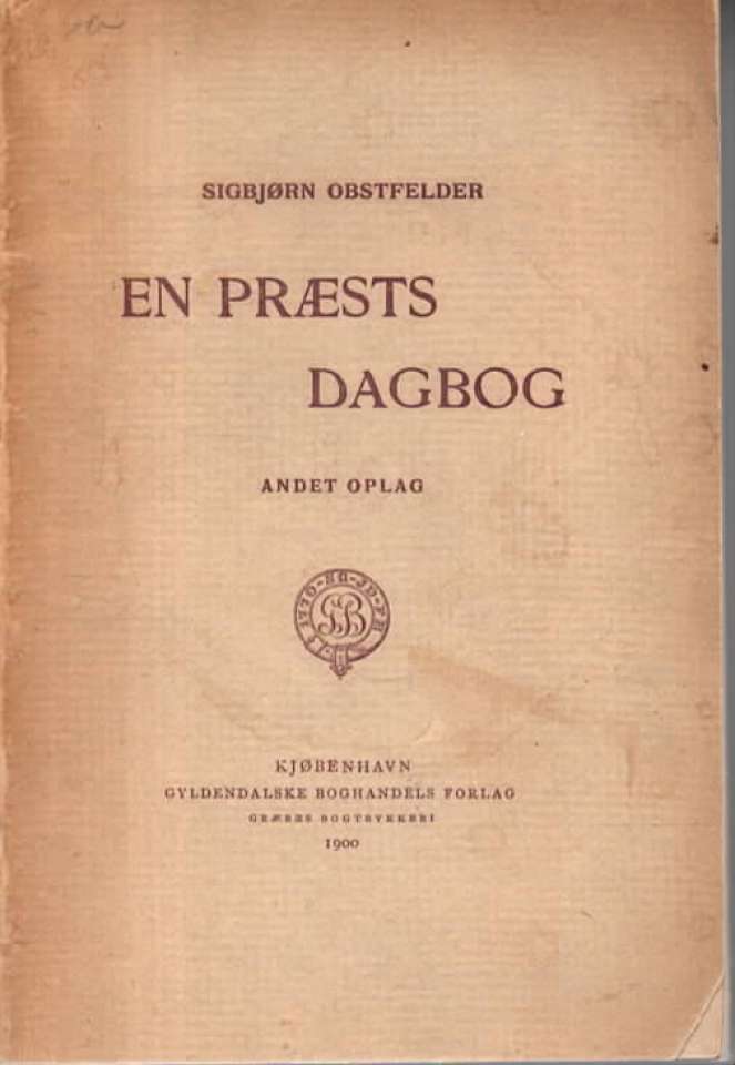 En præsts dagbog